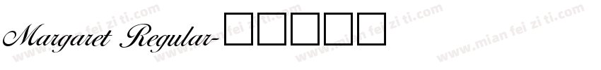 Margaret Regular字体转换